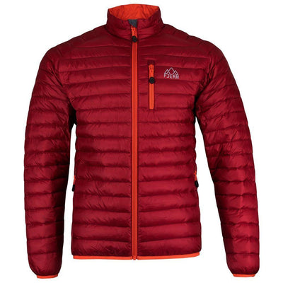 Hoodless hot sale down jacket