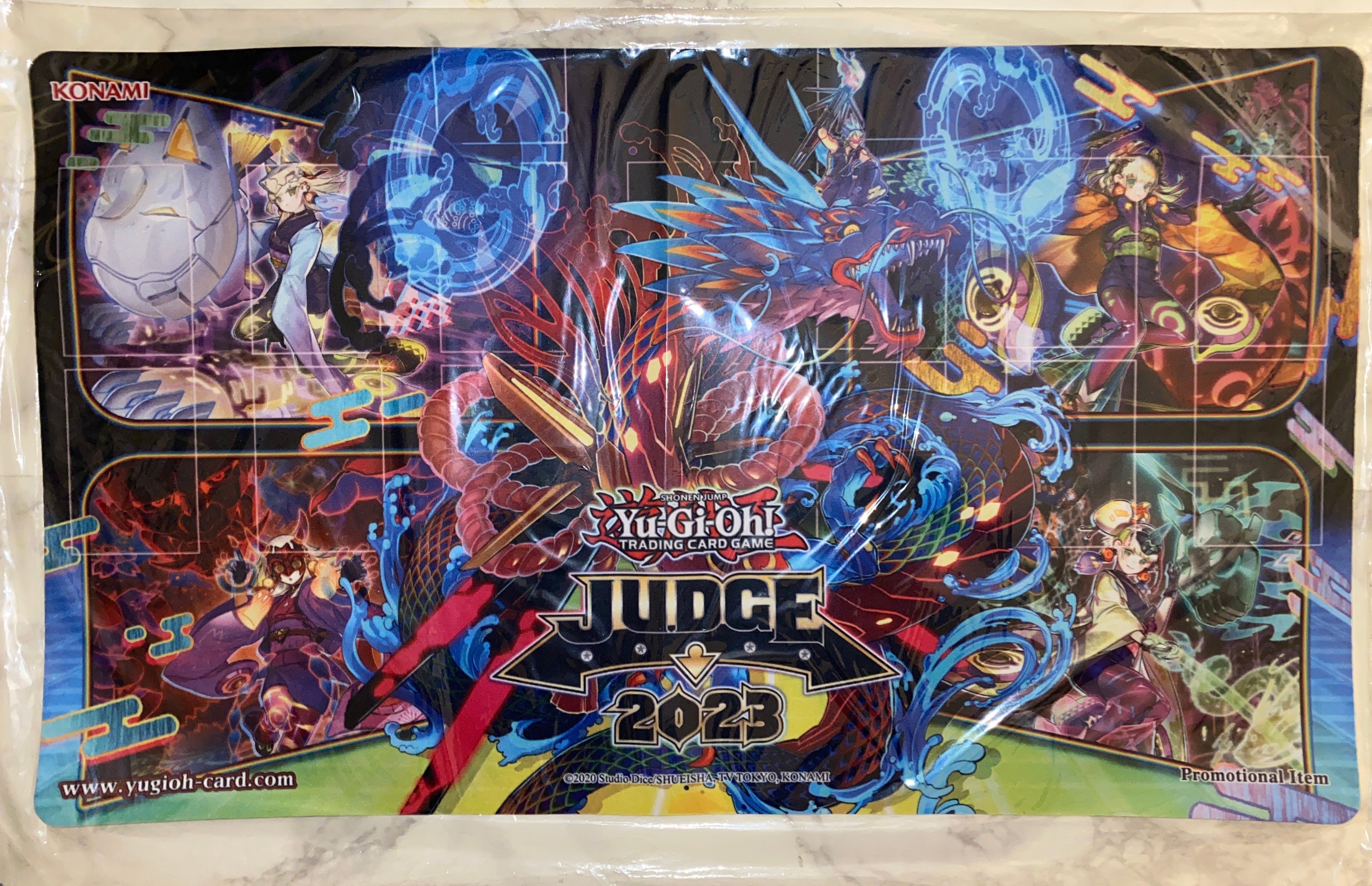 遊戯王 公式 JUDGE 2023 P.U.N.K. プレイマット 未開封 北米版