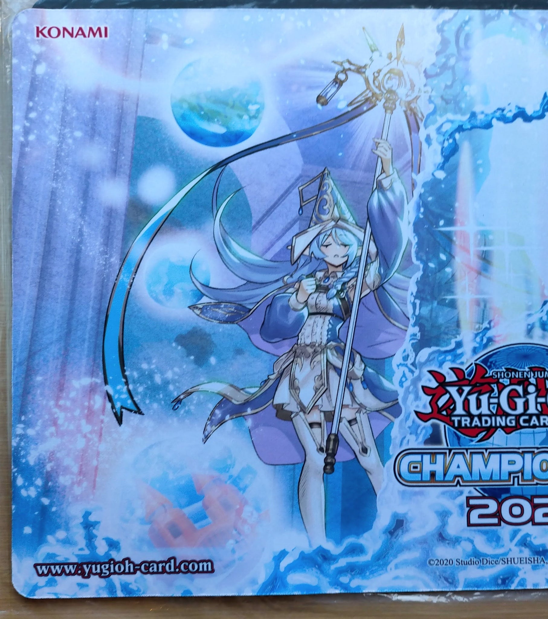 遊戯王 公式 CHAMPIONSHIP アラメシアの儀 プレイマット 北米