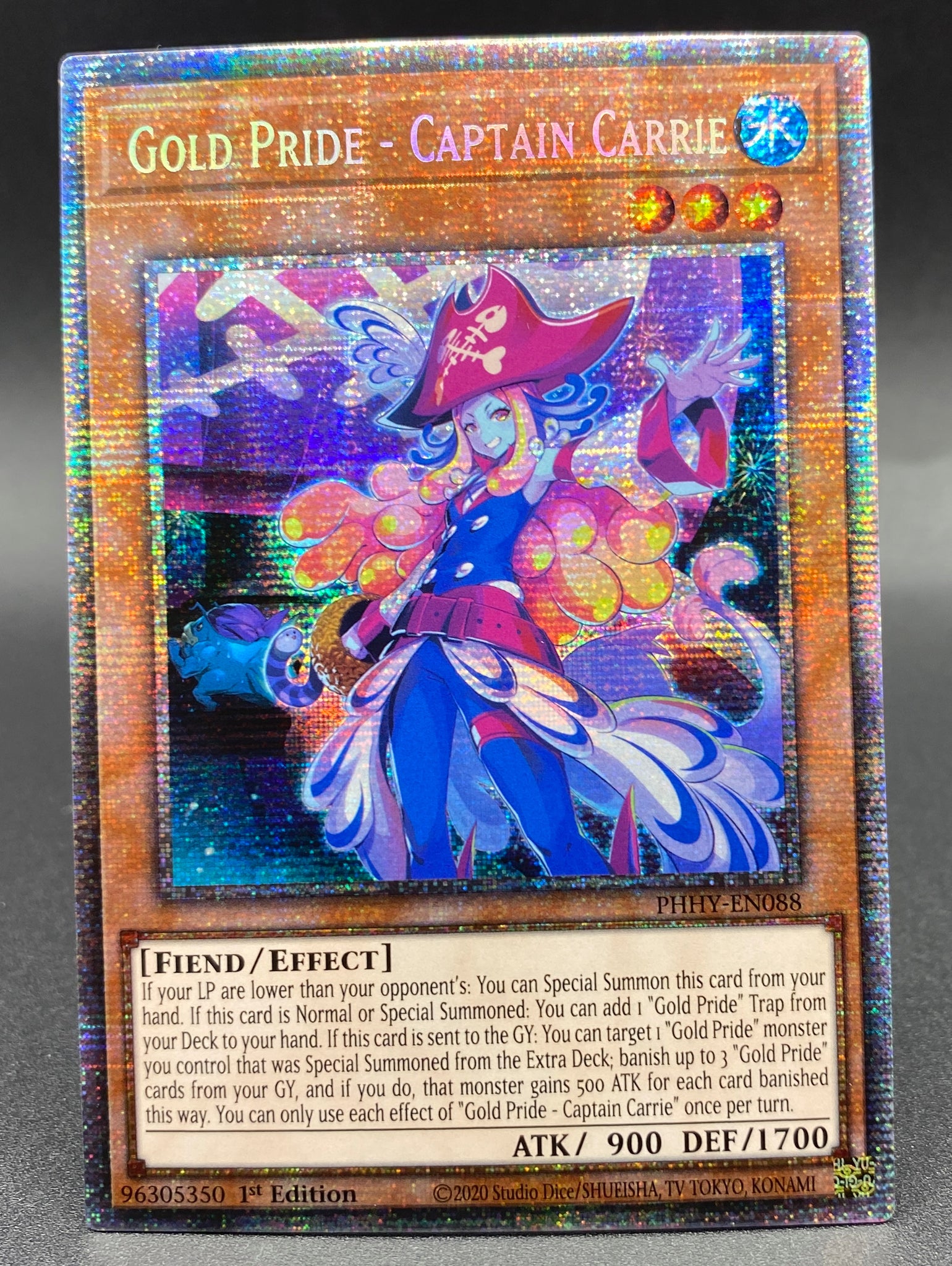 桜の花びら(厚みあり) 遊戯王 英語 EU版 スターライト GOLD PRIDE PHHY