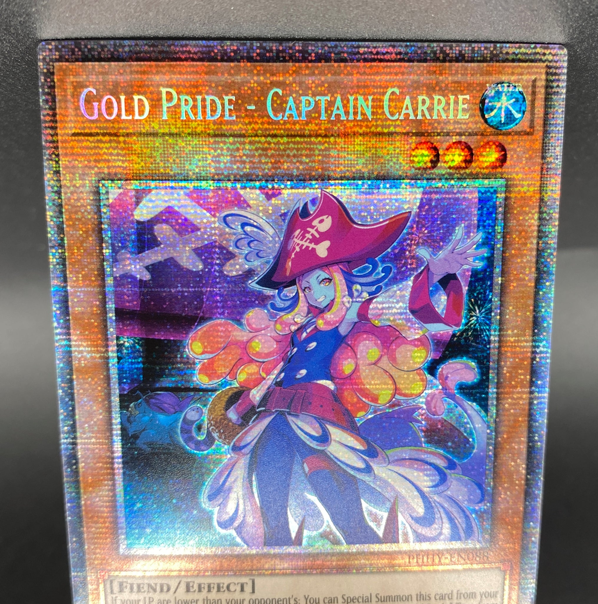 完璧 【遊戯王 北米版英語】Gold GOLD Pride-Captain Carrie EU版