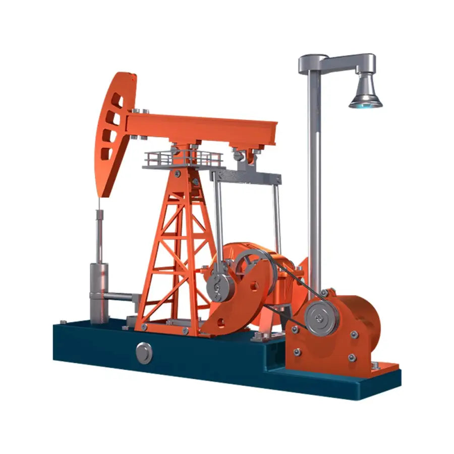 3D Model of A Metal Pumping Oil Unit