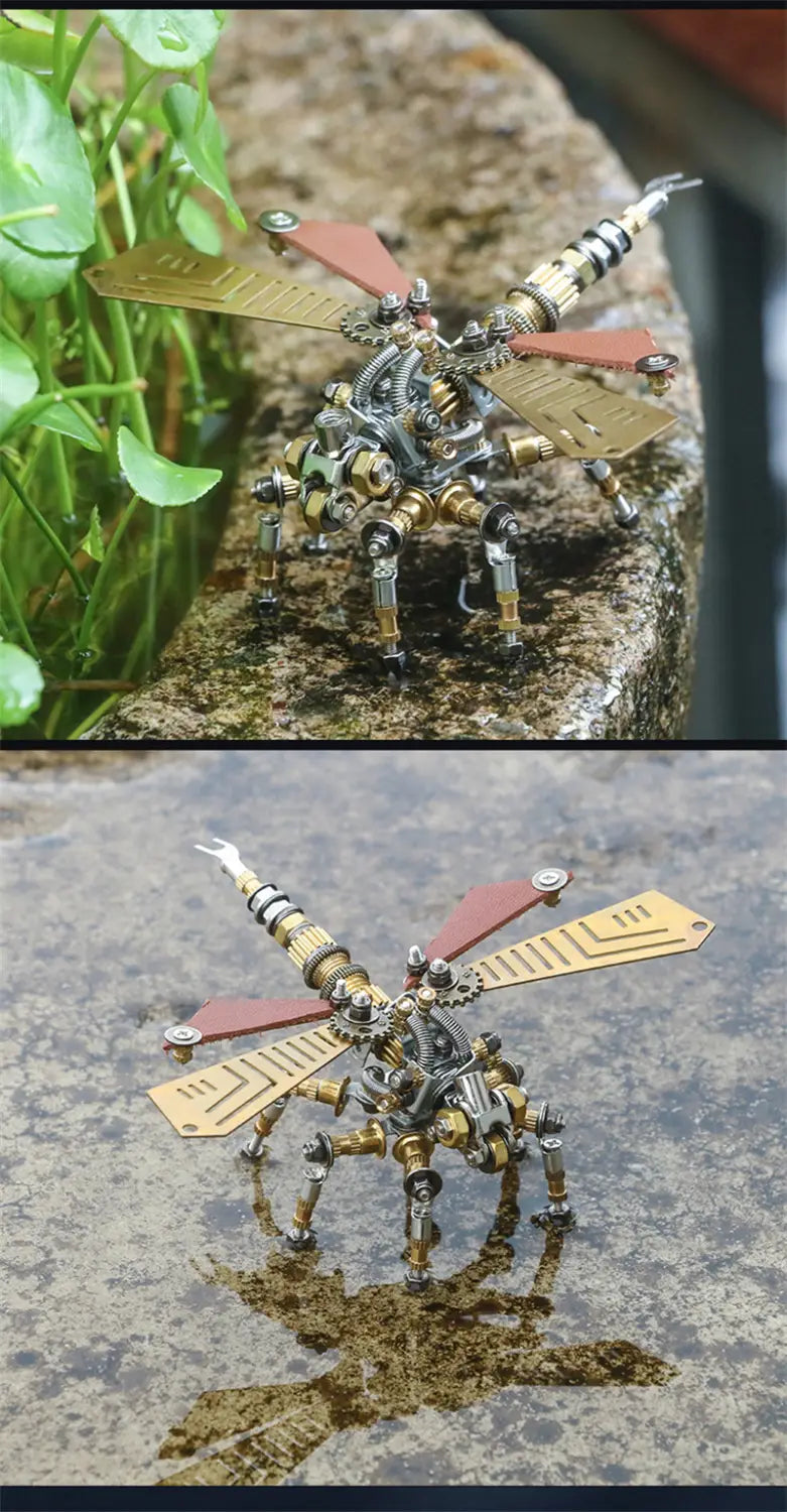 Steampunk 3D Mechanical Insect Series