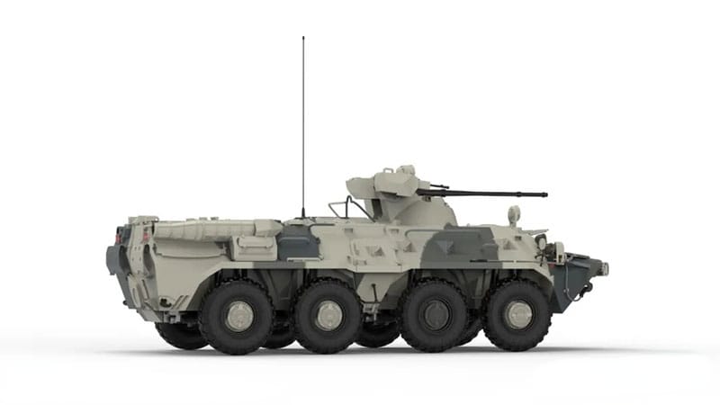 BT8 8X8 8WD 1/12 RC Wheeled Armored Amphibious Vehicle