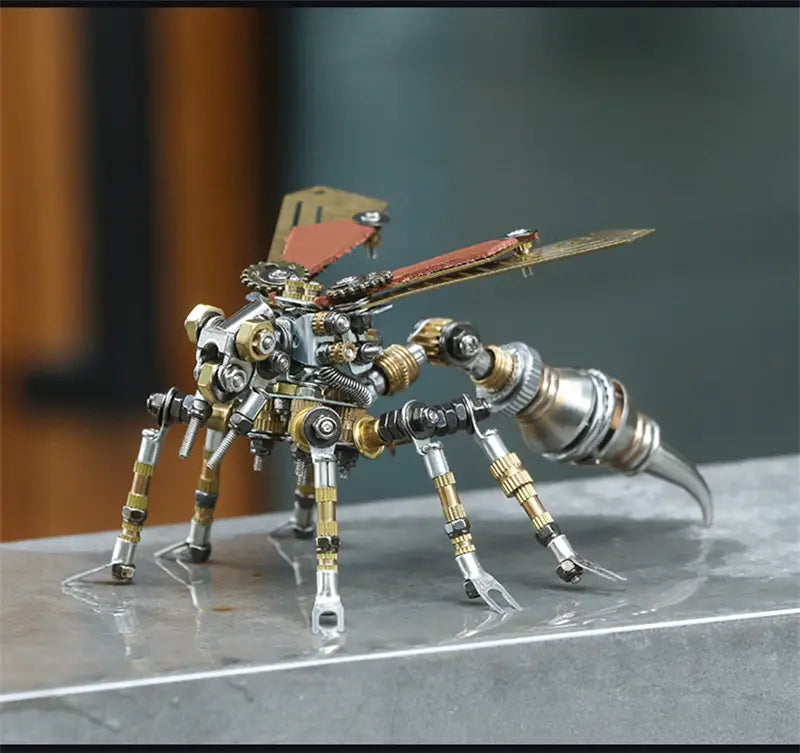 Steampunk 3D Mechanical Insect Series