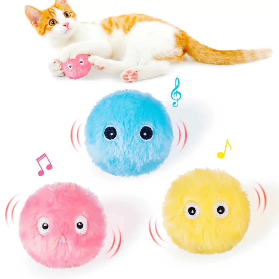 Interactive Cat Ball