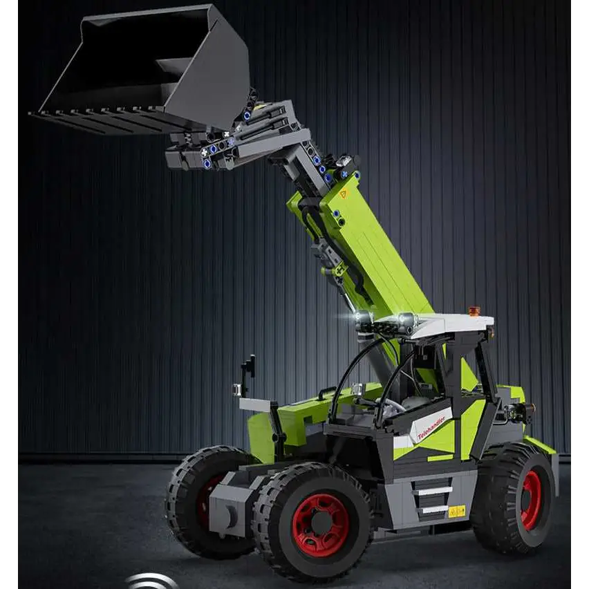 Radio-controlled telescopic loader