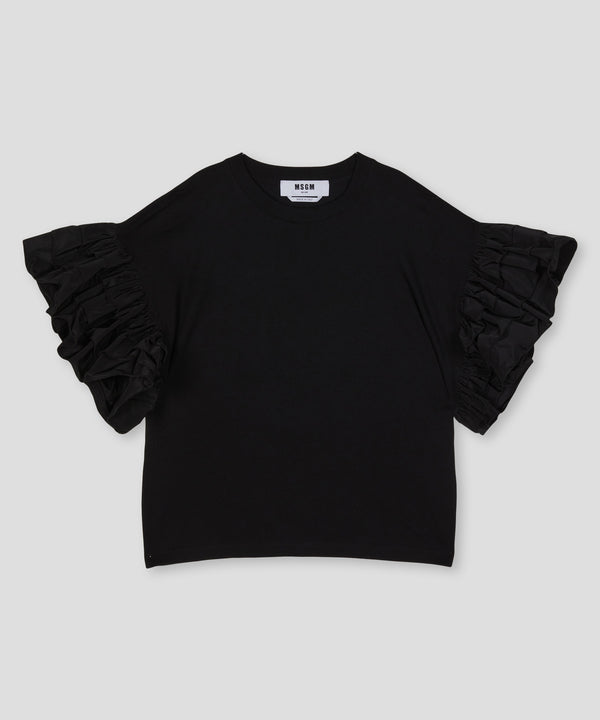 MSGM 티셔츠T-shirt with ruffles