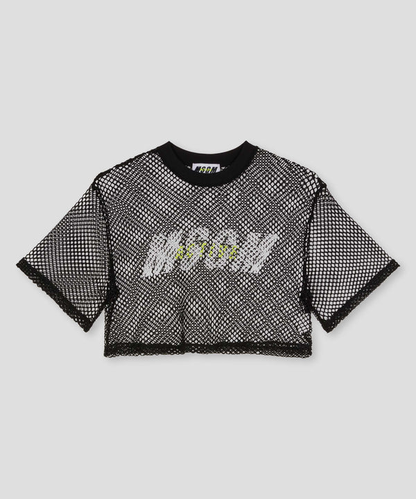 MSGM 티셔츠 Activewear cropped t-shirt