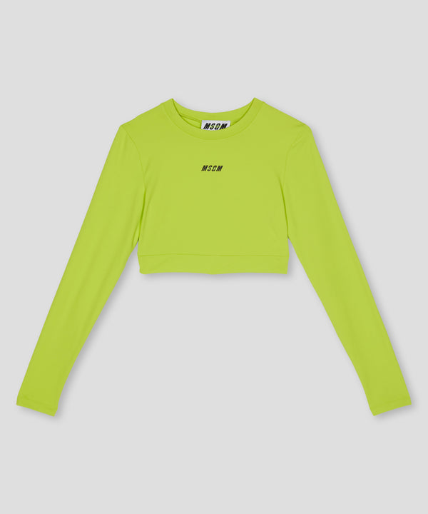 MSGM 티셔츠 Activewear long-sleeved t-shirt