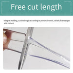 Industrial Table Edge Guard Hand Tea Several Bags Of Edge Cover Transparent Silica Gel Anti-collision Strip Anti Falling Stick Edge Protection 2cm Wide 1m Long