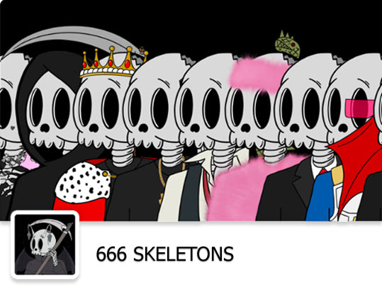 666 SKELETONS [NFT]
