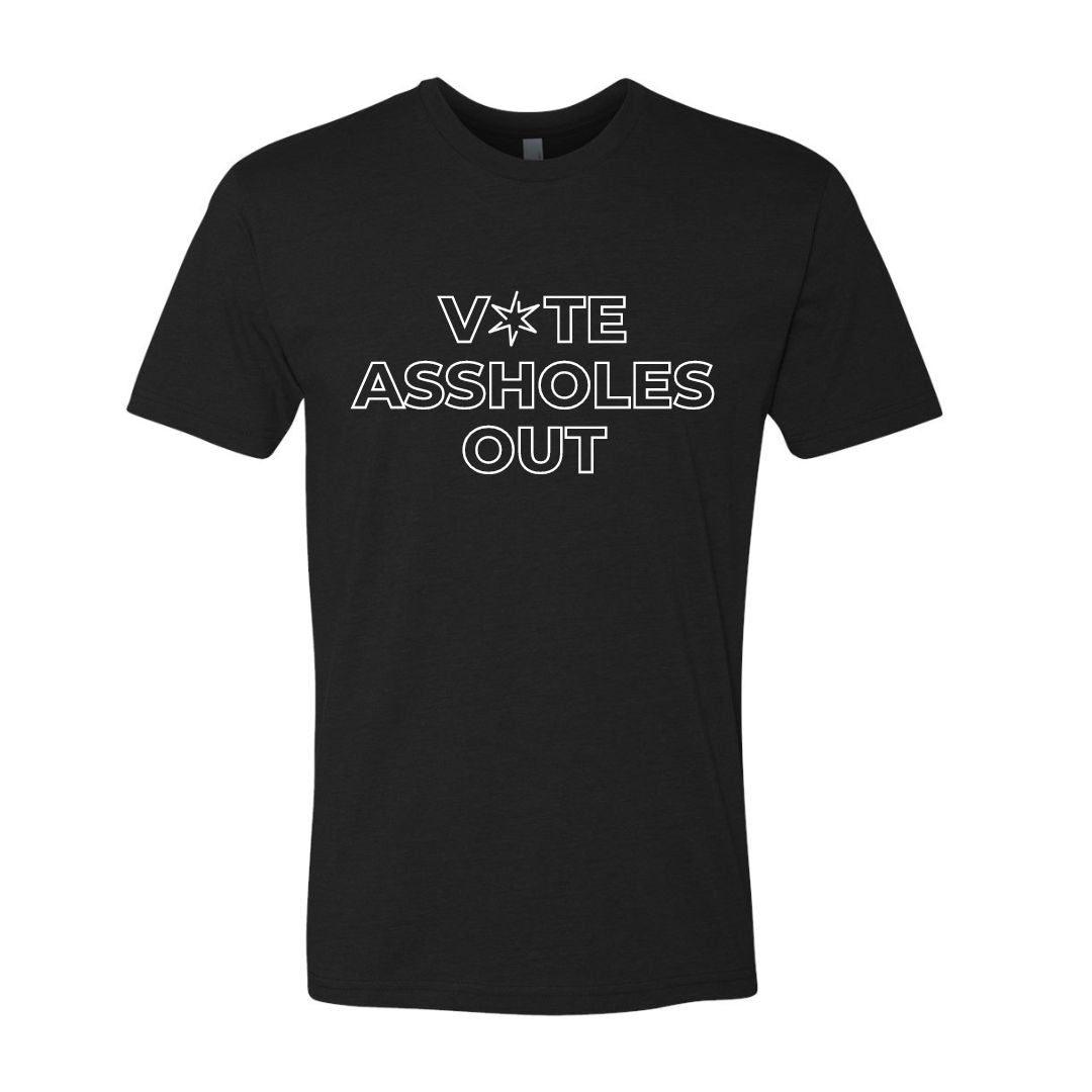 Vote Assholes Out (Large Logo) – G.A.S. Station