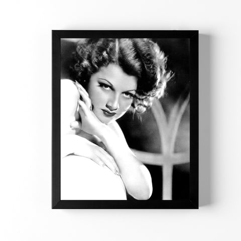 This exclusive Ann Sheridan Vintage Collection print on canvas is printed with archival inks on museum-grade cotton canvas, guaranteed to last for 75 years. Featuring a stunning, high-resolution image of the legendary American actress and singer, this artwork adds classic style and beauty to any room.