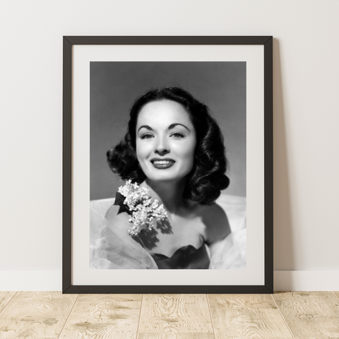 ANN BLYTH VINTAGE PHOTOGRAPHY CANVAS PRINT