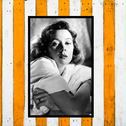 GLORIA GRAHAME VINTAGE CANVAS PRINT