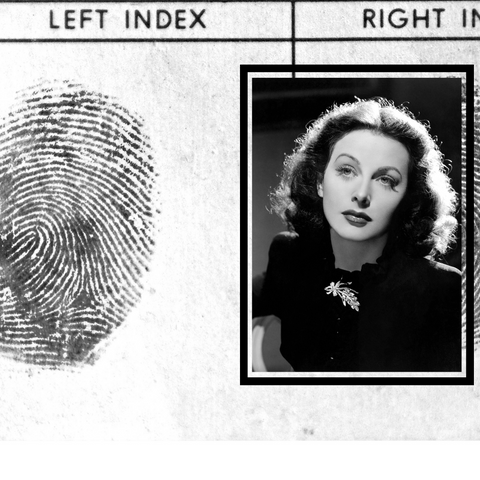 HEDWIG EVA MARIA KIESLER AKA HEDY LAMARR VINTAGE PRINT