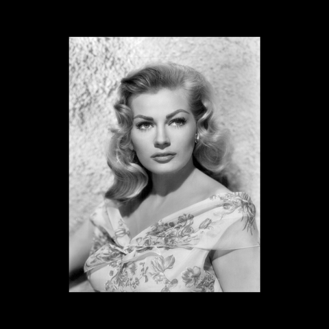 KERSTIN ANITA MARIANNE EKBERG VINTAGE CANVAS PRINT