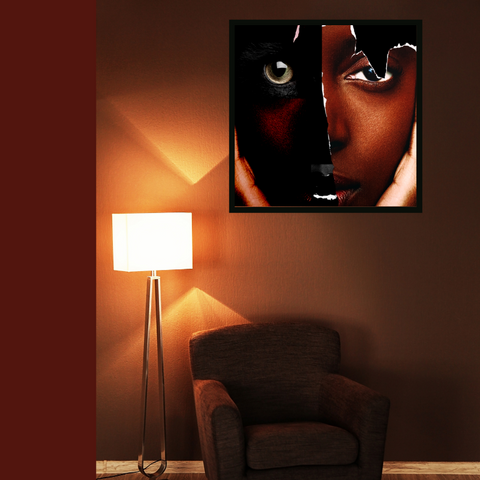 This MY DARK SIDE allows you to tap into your inner forces and discover what motivates you. Whether it's strength, creativity, or determination, this artwork celebrates your inner self and your power. Durably built for lasting beauty, this piece is an inspiring and meaningful addition to your home.