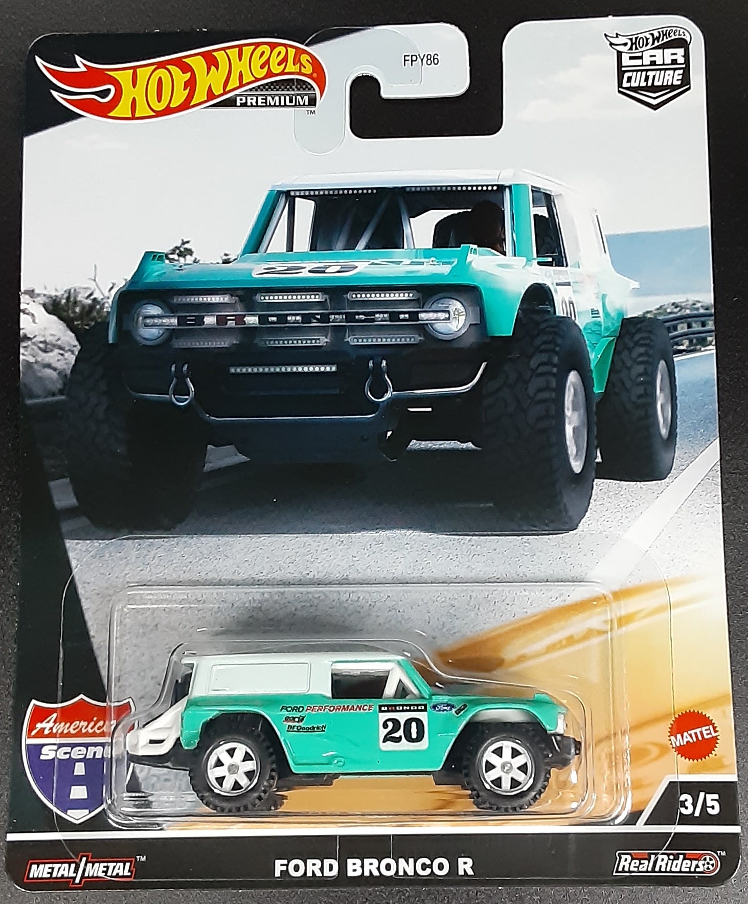 hot wheels car culture bronco