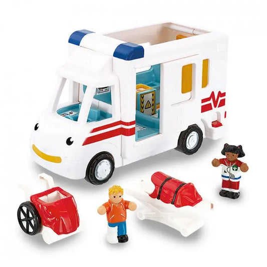 Kitty Camper Van holiday toy van for toddlers - WOW Toys