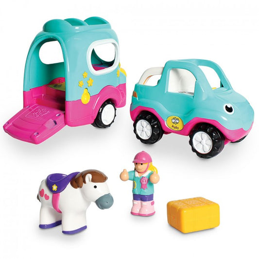 Kitty Camper Van holiday toy van for toddlers - WOW Toys