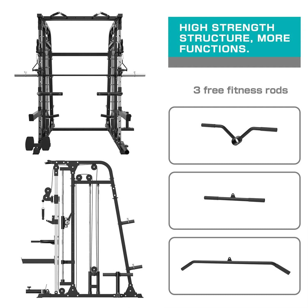 How to choose the best Smith machine with pulley system for a home gym