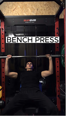 Major Lutie Fitness, Bench Press