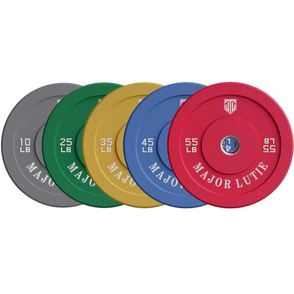 Major Lutie Fitness Olympic Weight Plate 10lb to 55lb set