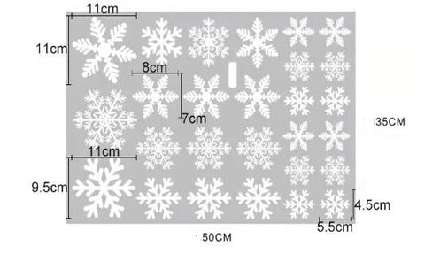 Tailles des flocons