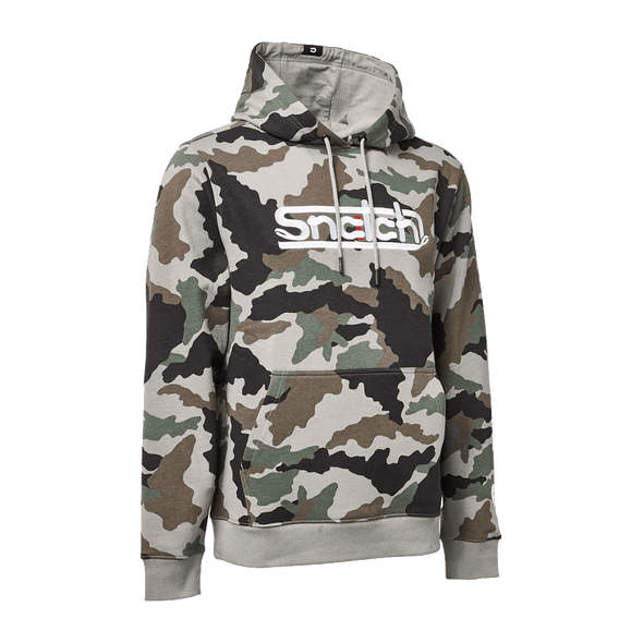 Embroidered Snatch Hoodie Army Camo
