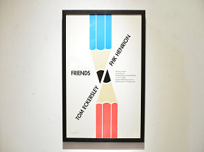 ポスター FRIENDS Tom Eckersley