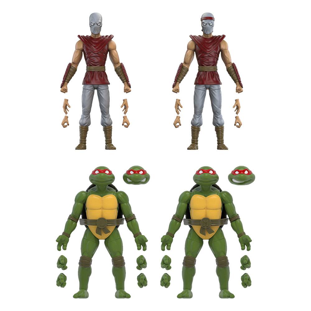 4-Pack Mirage Comics Shredder & Turtles Exclusive - Teenage Mutant