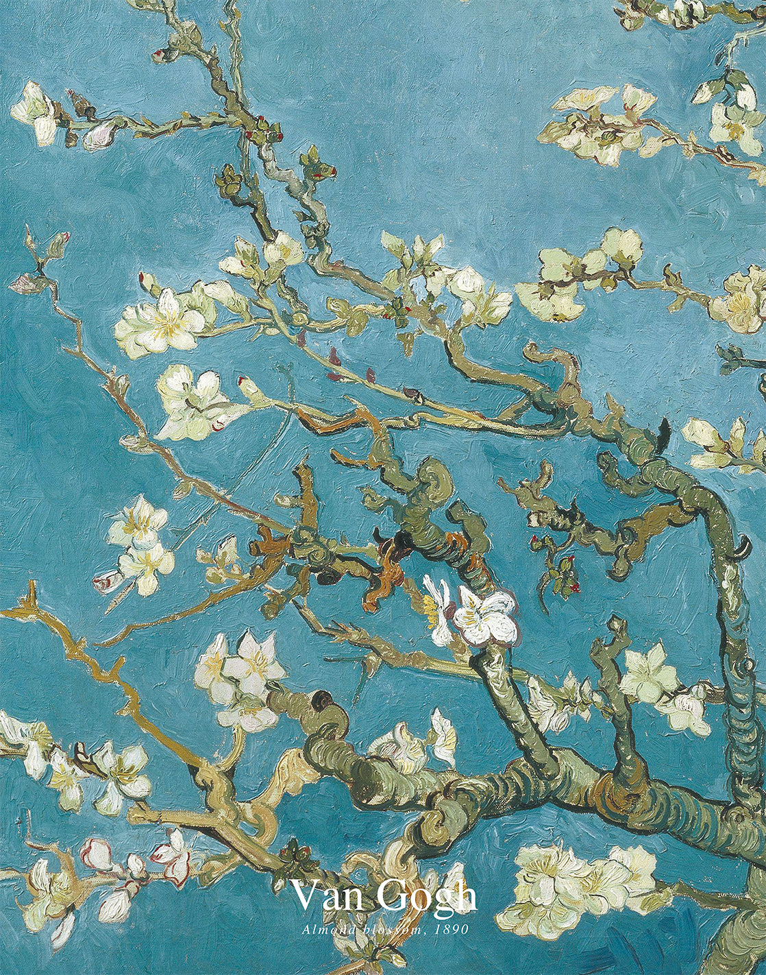 Cuadro Díptico Van Gogh Almendro en Flor – Noctambulover