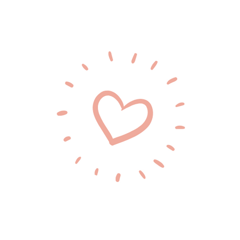 Coeur qui symbolise le logo de Bloomy Baby