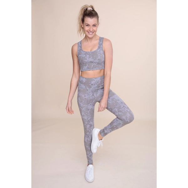 patterned athleisure