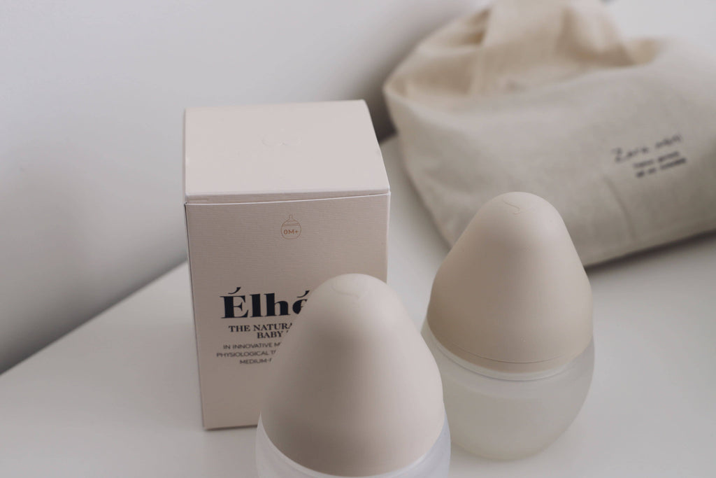 die Marke elhee, ihre medizinischen Silikon-Babyflaschen und ihre umweltfreundlich gestalteten Verpackungen