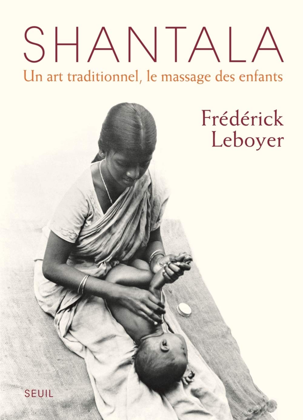 Livre Shantala massage bébé de Frederic Loboyer