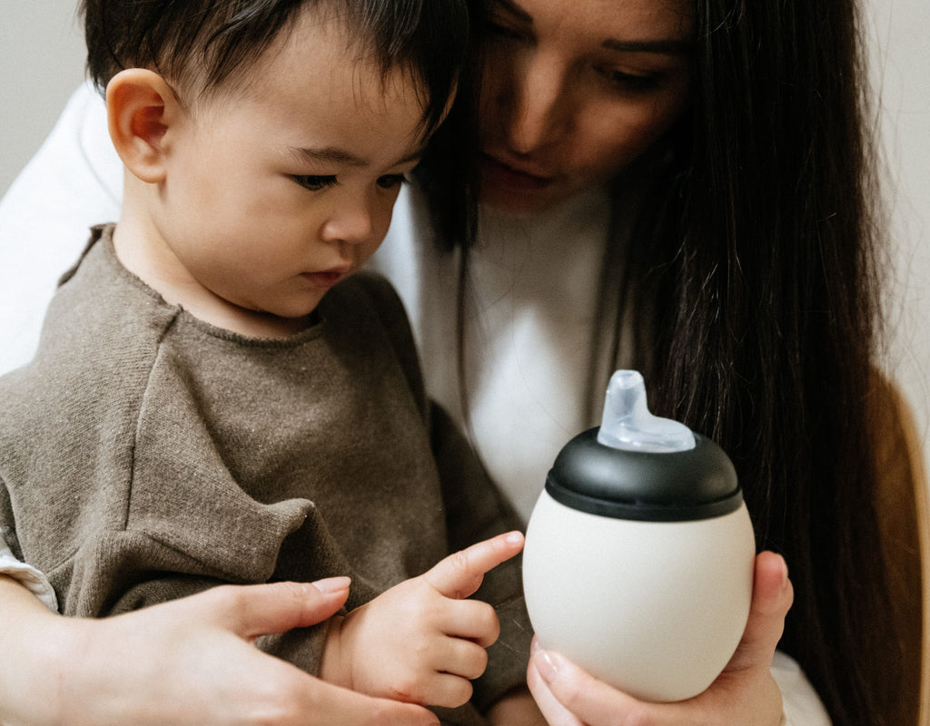 elhee learning cup, for simple meals with baby