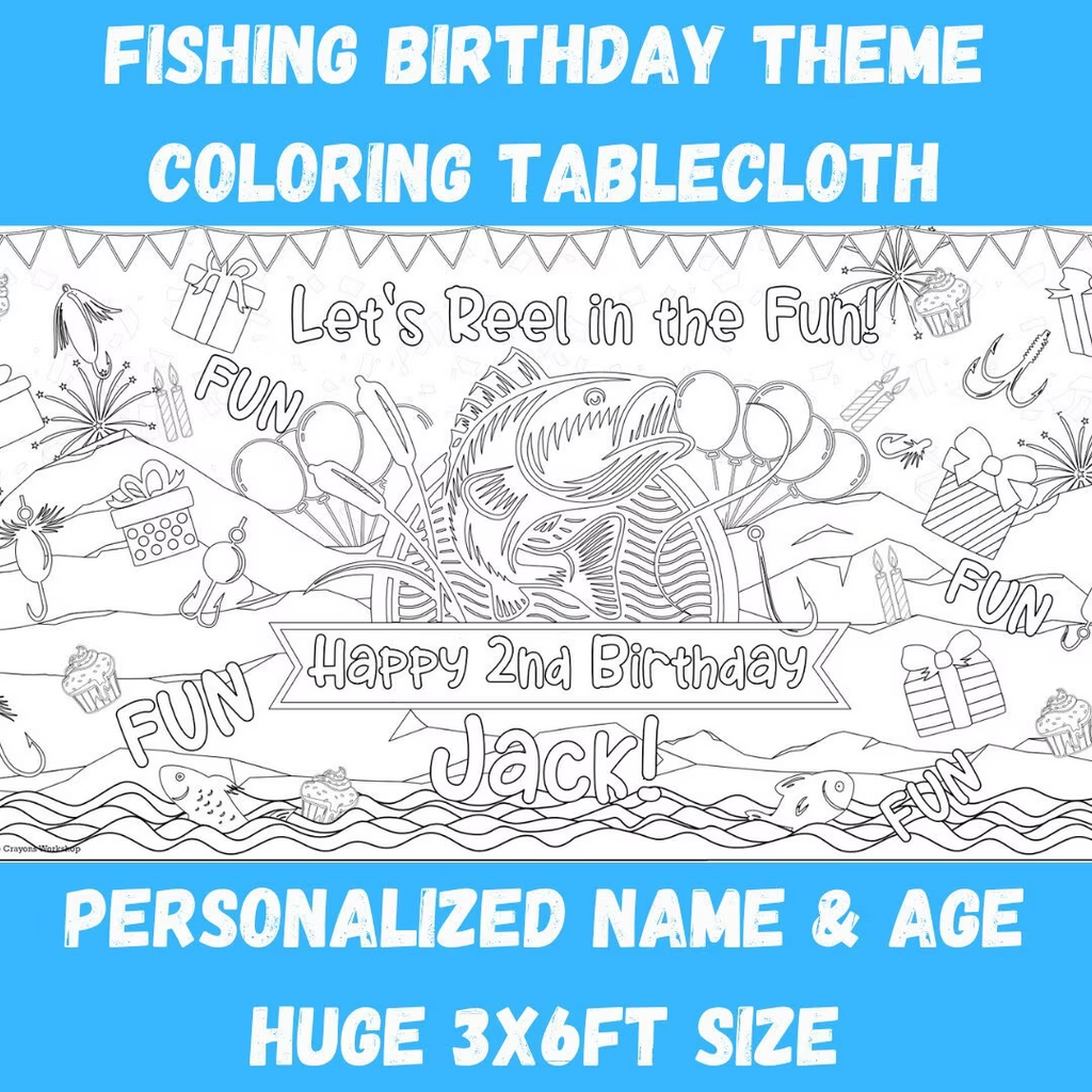 St. Patrick's Day Coloring Tablecloth – Crafting Chicks Shoppe