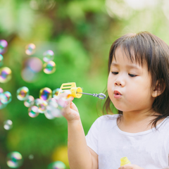 easter basket bubbles