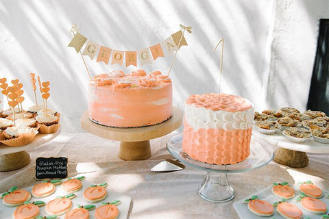 One Sweet Peach Birthday Party on a Budget, DIY with me!
