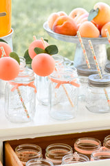 one sweet peach party decor