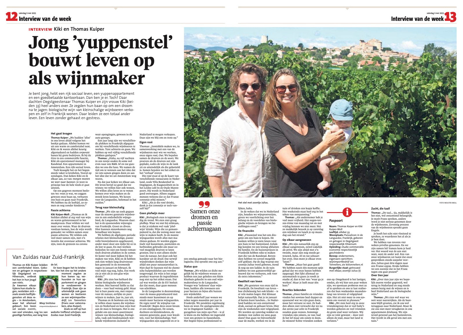 Interview Leidsch Dagblad 6 mei 2023