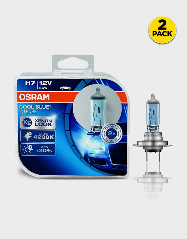 H7 OSRAM 5000K Cool Blue Bost 62210CBB-HCB 80W Xenon Look