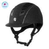 TraumaVoid EQ3 Micromocca Velvet Riding Helmet