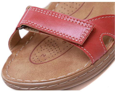 Summer Wedges Open Toe Comfy Walking Sandals