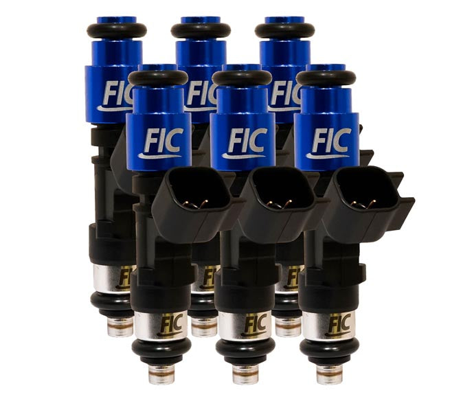 525cc FIC Fuel Injector Clinic Injector Set for VW / Audi (6 cyl, 64mm) (High-Z) (is166-0525h)