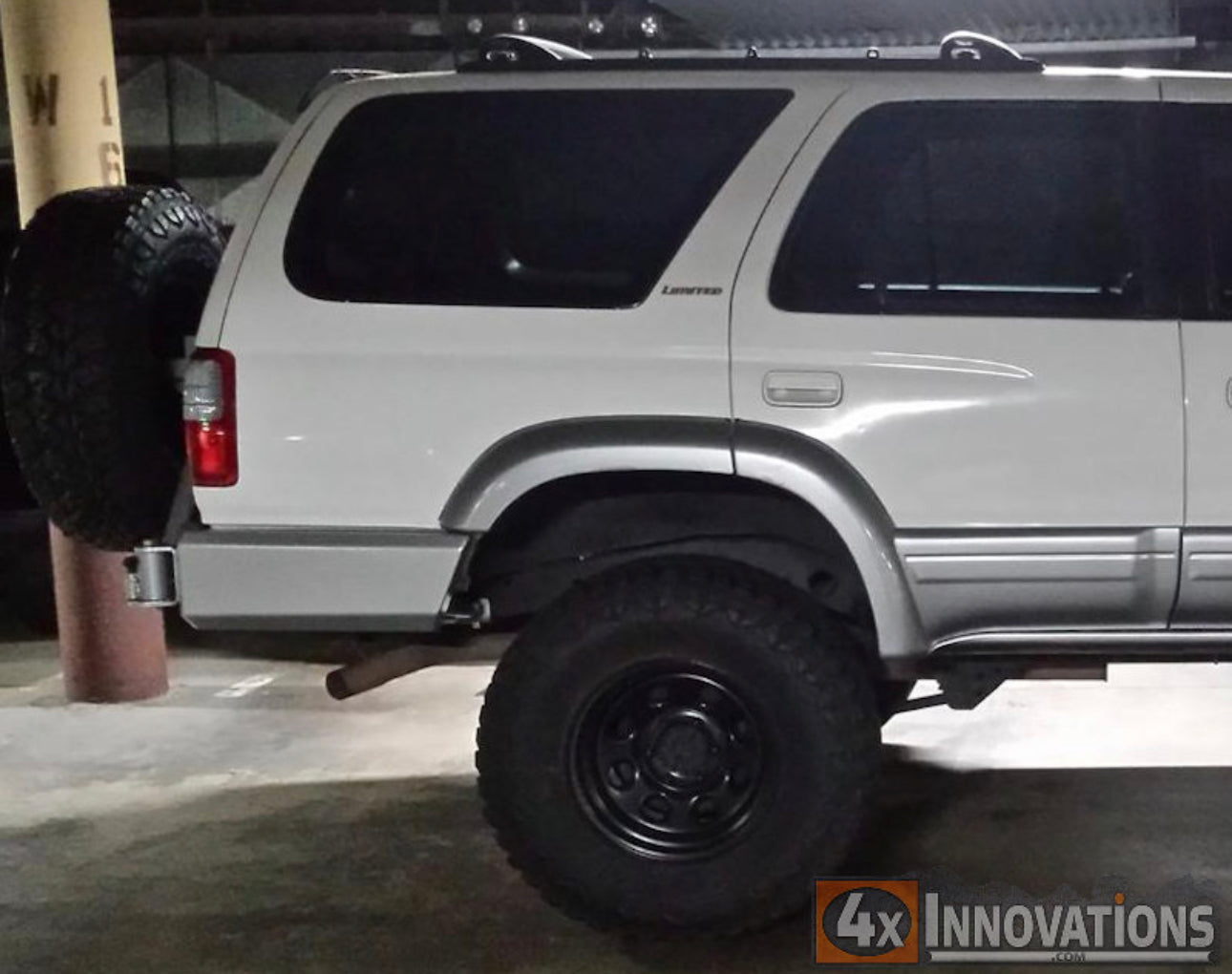 4XInnovations Rear Plate Bumper With Tire Carrier For 1996-2002 4Runner