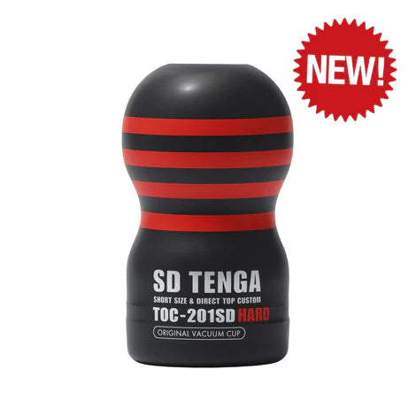 TENGA TOC-201 Original Pre-Lubricated Male Masturbator Vacuum Cup with  Powerful Suction Red